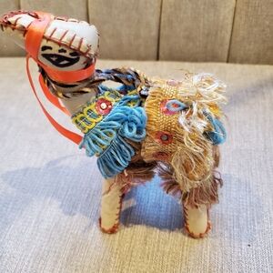 NWOT Handmade camel Leather Figurine Made In Egypt